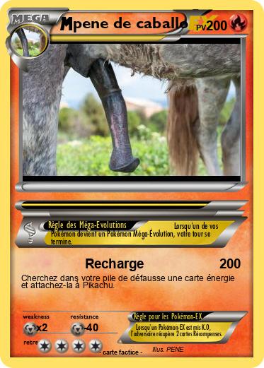 Pokemon pene de caballo