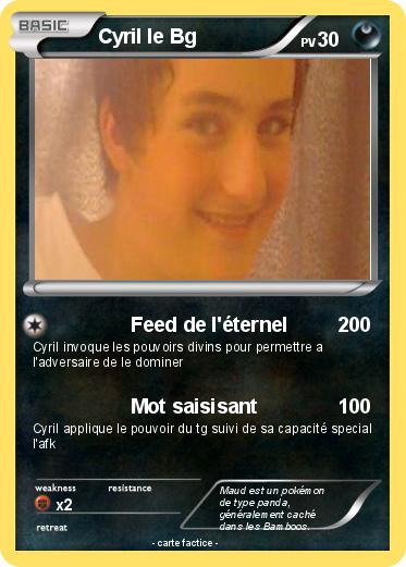 Pokemon Cyril le Bg