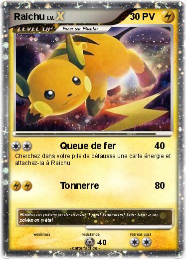 Pokemon Raichu