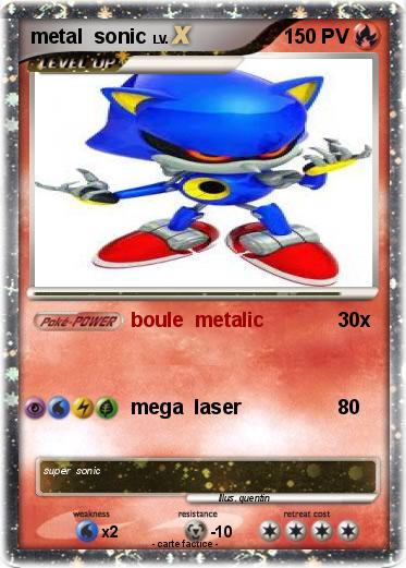 Pokemon metal  sonic