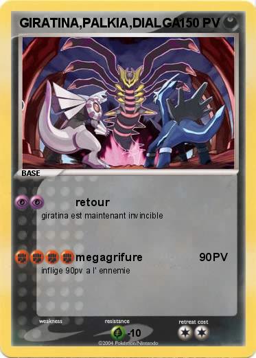 Pokemon GIRATINA,PALKIA,DIALGA   