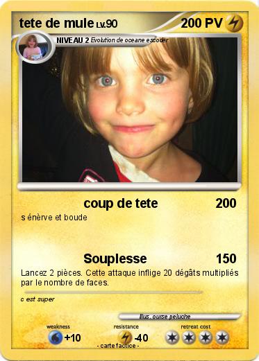 Pokemon tete de mule