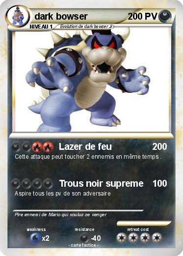 Pokemon dark bowser