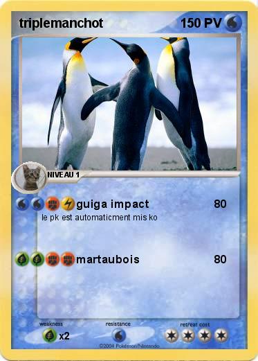 Pokemon triplemanchot