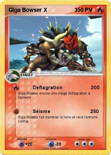 Pokemon Giga Bowser X                  3