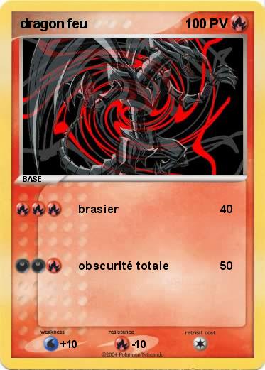 Pokemon dragon feu