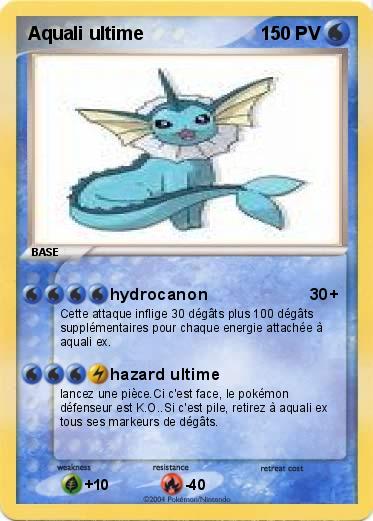 Pokemon Aquali ultime