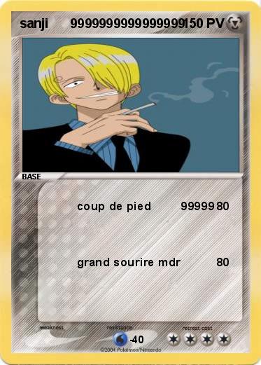 Pokemon sanji      9999999999999999