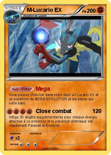 Pokemon M-Lucario EX