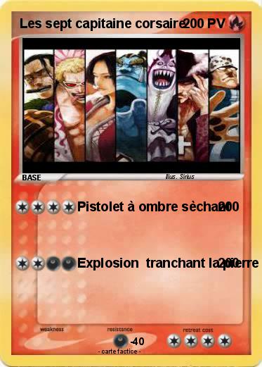 Pokemon Les sept capitaine corsaire