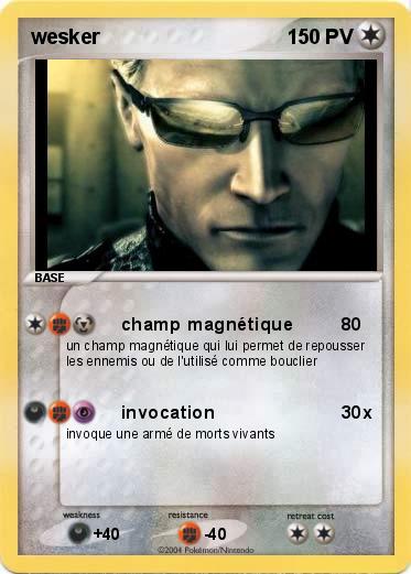 Pokemon wesker