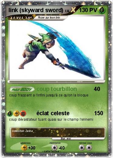 Pokemon link (skyward sword)