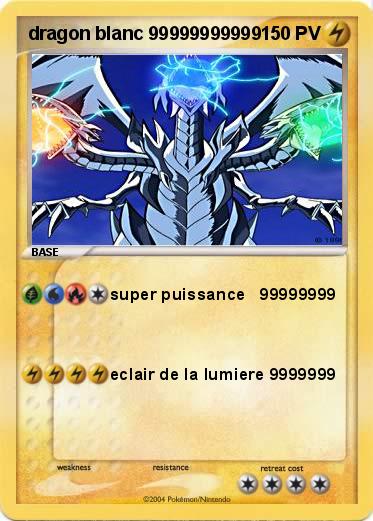 Pokemon dragon blanc 99999999999