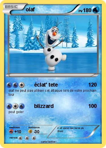 Pokemon olaf