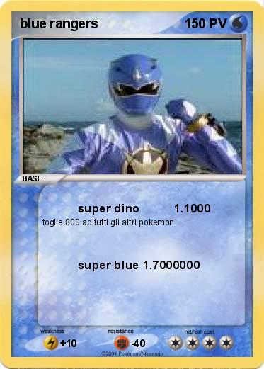Pokemon blue rangers