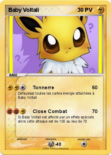 Pokemon Baby Voltali