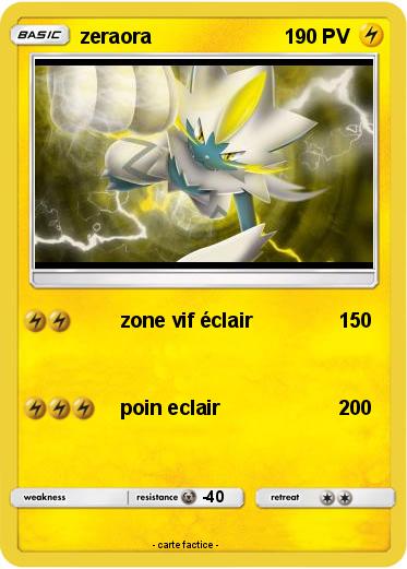 Pokemon zeraora