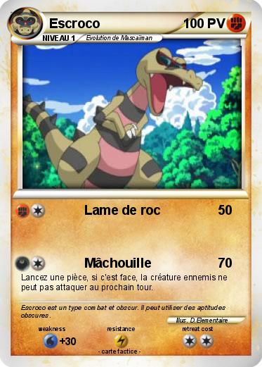 Pokemon Escroco