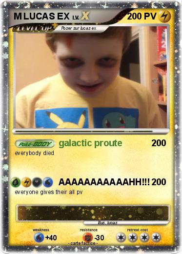 Pokemon M LUCAS EX