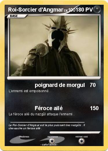 Pokemon Roi-Sorcier d'Angmar