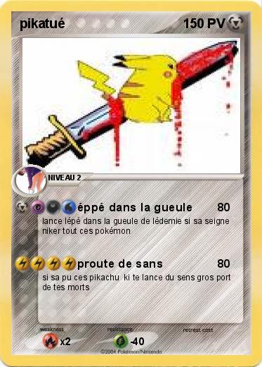 Pokemon pikatué