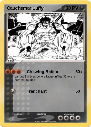 Pokemon Cauchemar Luffy