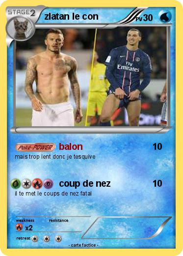 Pokemon zlatan le con