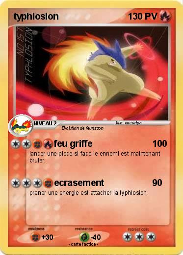 Pokemon typhlosion