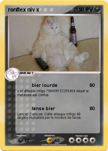 Pokemon ronflex niv x