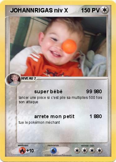 Pokemon  JOHANNRIGAS niv X