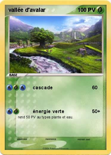Pokemon vallée d'avalar