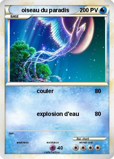 Pokemon oiseau du paradis