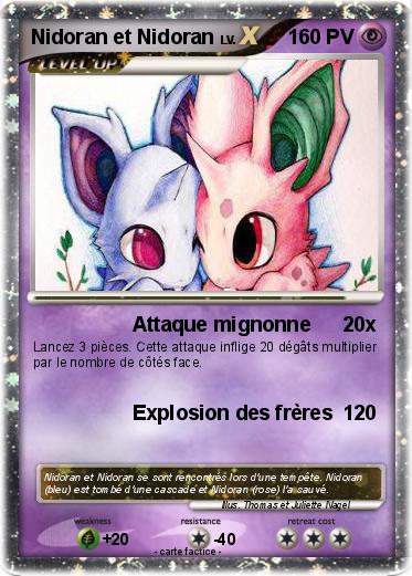 Pokemon Nidoran et Nidoran