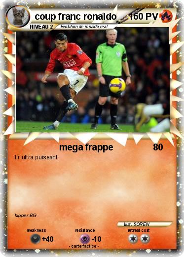 Pokemon coup franc ronaldo