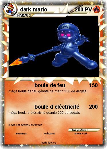 Pokemon dark mario