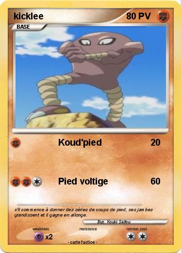 Pokemon kicklee