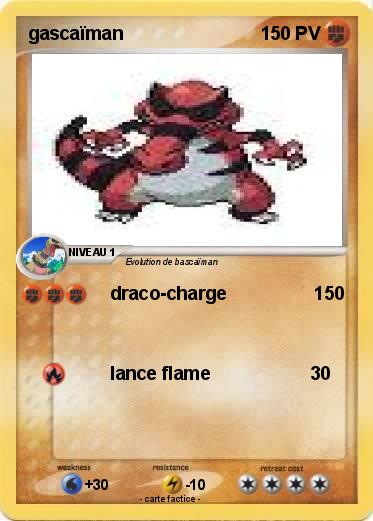 Pokemon gascaïman