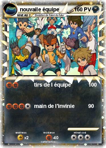 Pokemon nouvaile équipe