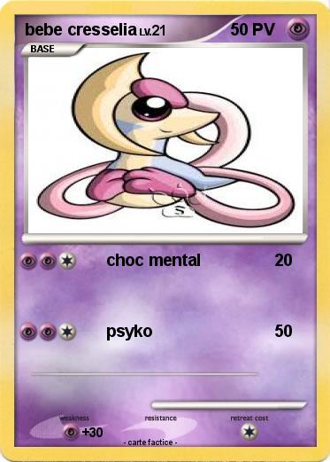 Pokemon bebe cresselia