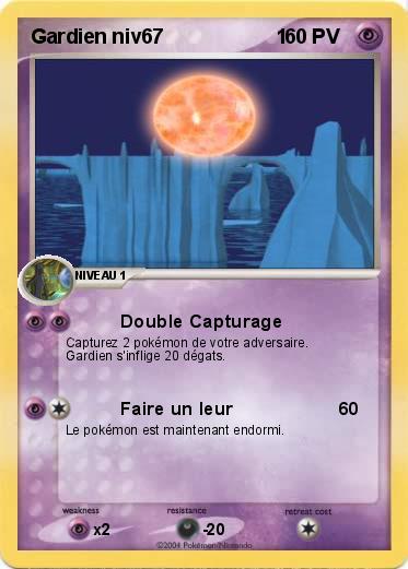 Pokemon Gardien niv67                    1   
