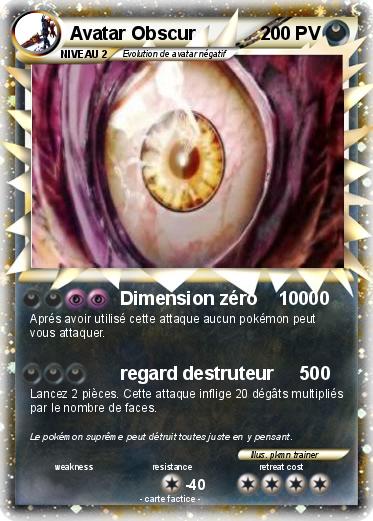 Pokemon Avatar Obscur