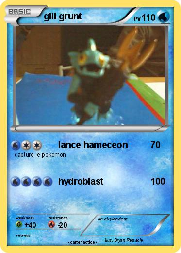 Pokemon gill grunt