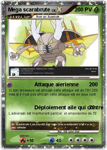 Pokemon Mega scarabrute