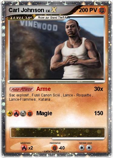 Pokemon Carl Johnson