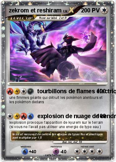 Pokemon zekrom et reshiram