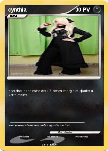 Pokemon cynthia