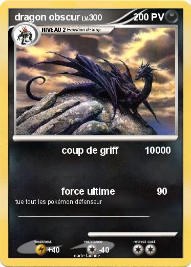 Pokemon dragon obscur