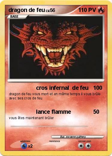 Pokemon dragon de feu