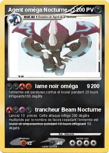 Pokemon Agent oméga Nocturne