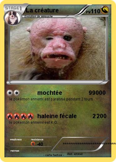 Pokemon La créature